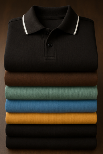 Contoured Polos