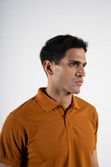 Classic Dune Yellow Polo T-Shirt