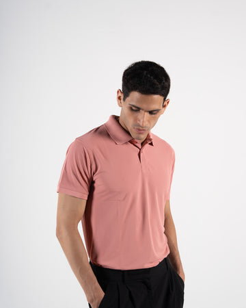 Classic Sienna Terracotta Polo T-Shirt