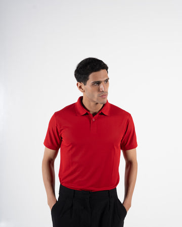 Classic Estate Red Polo T-Shirt