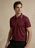 Contoured Regal Red Polo T-Shirt
