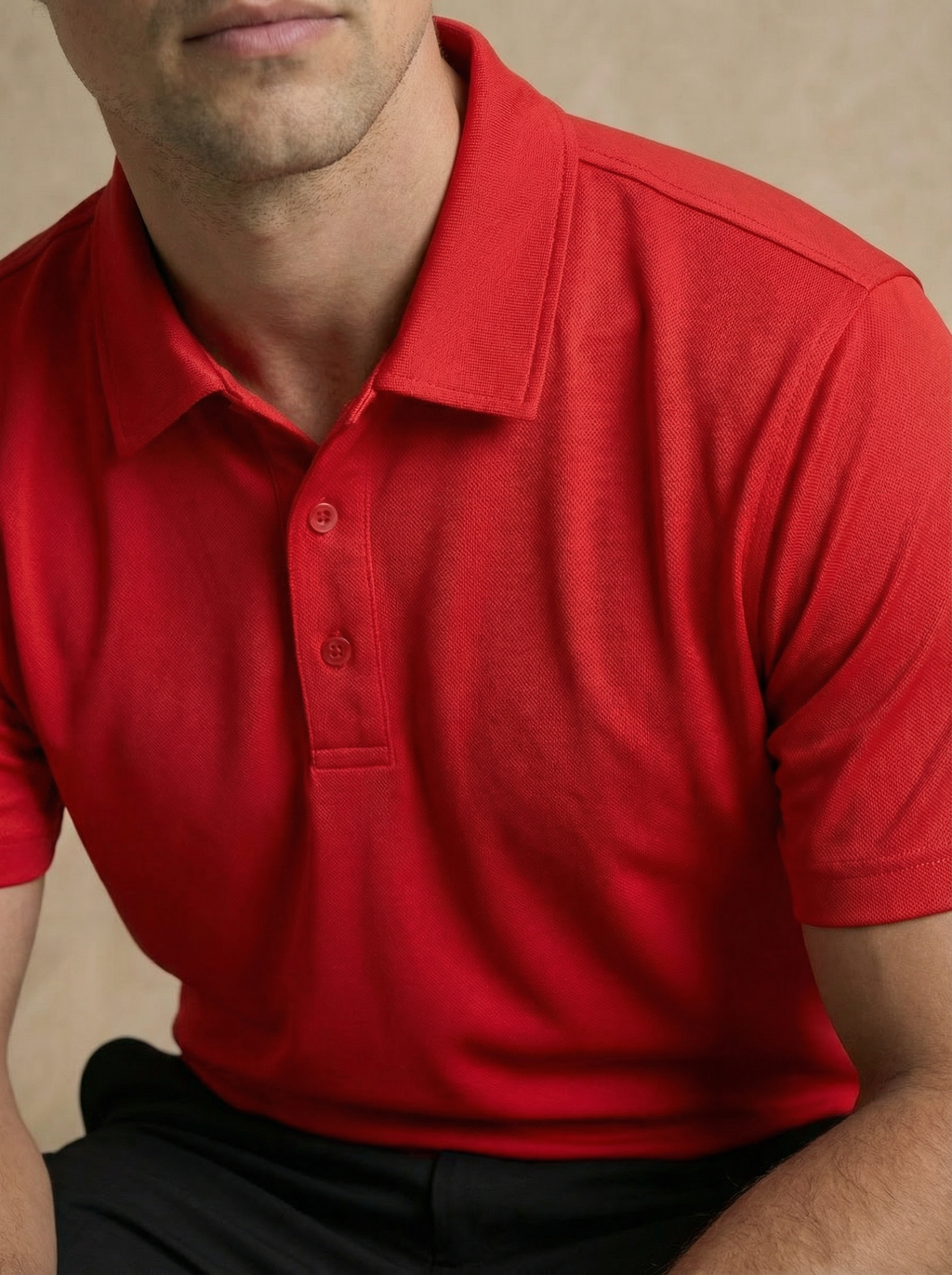 Classic Estate Red Polo T-Shirt