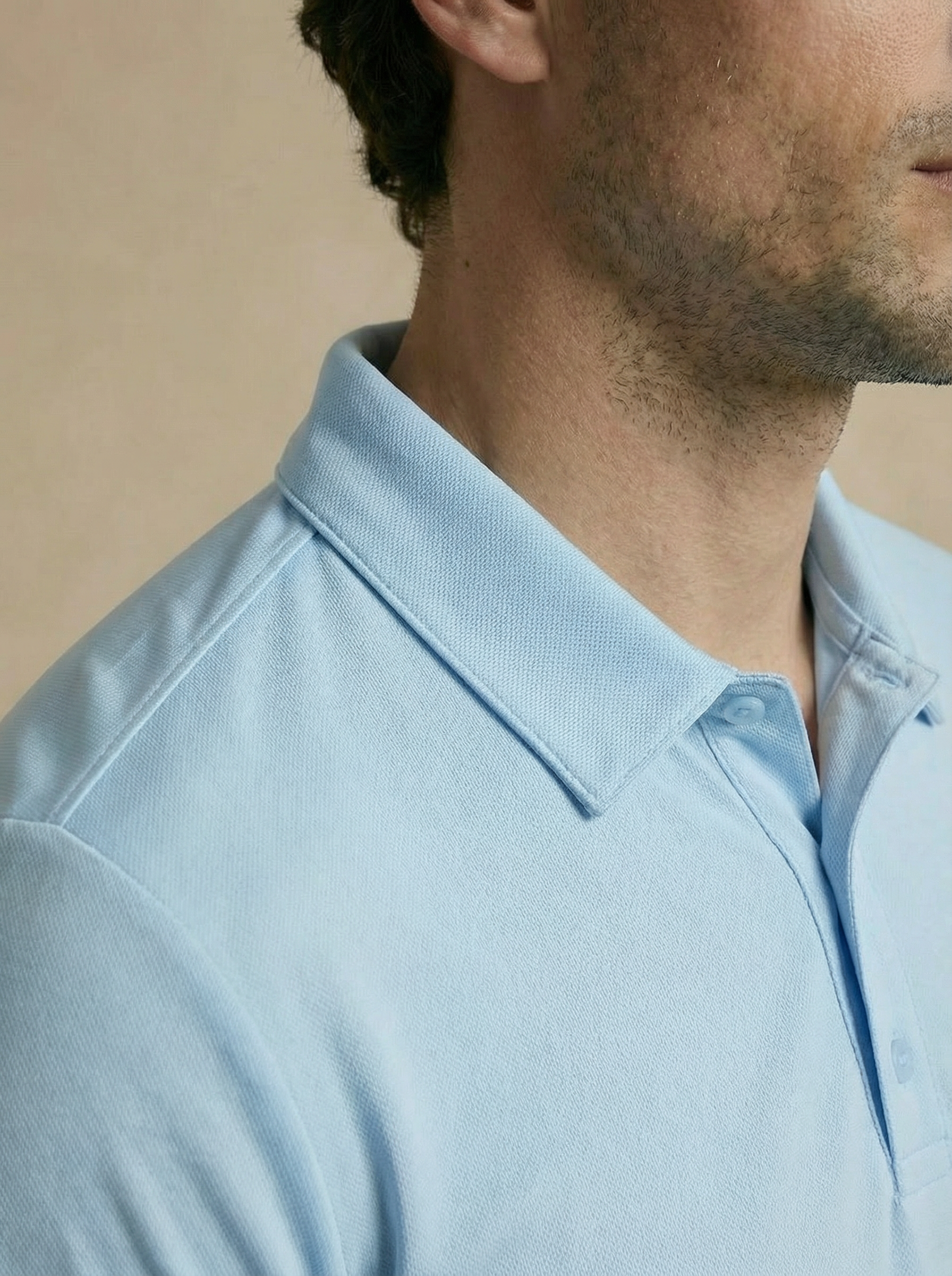 Classic Arctic Blue Polo T-Shirt