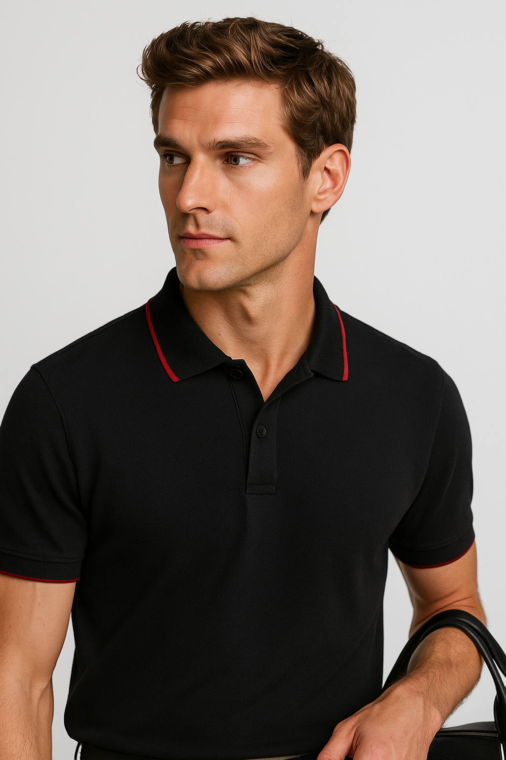 Contoured Polo T-Shirt