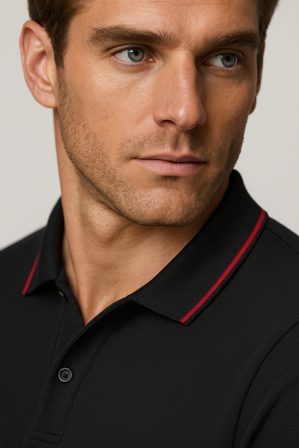 Contoured Polo T-Shirt
