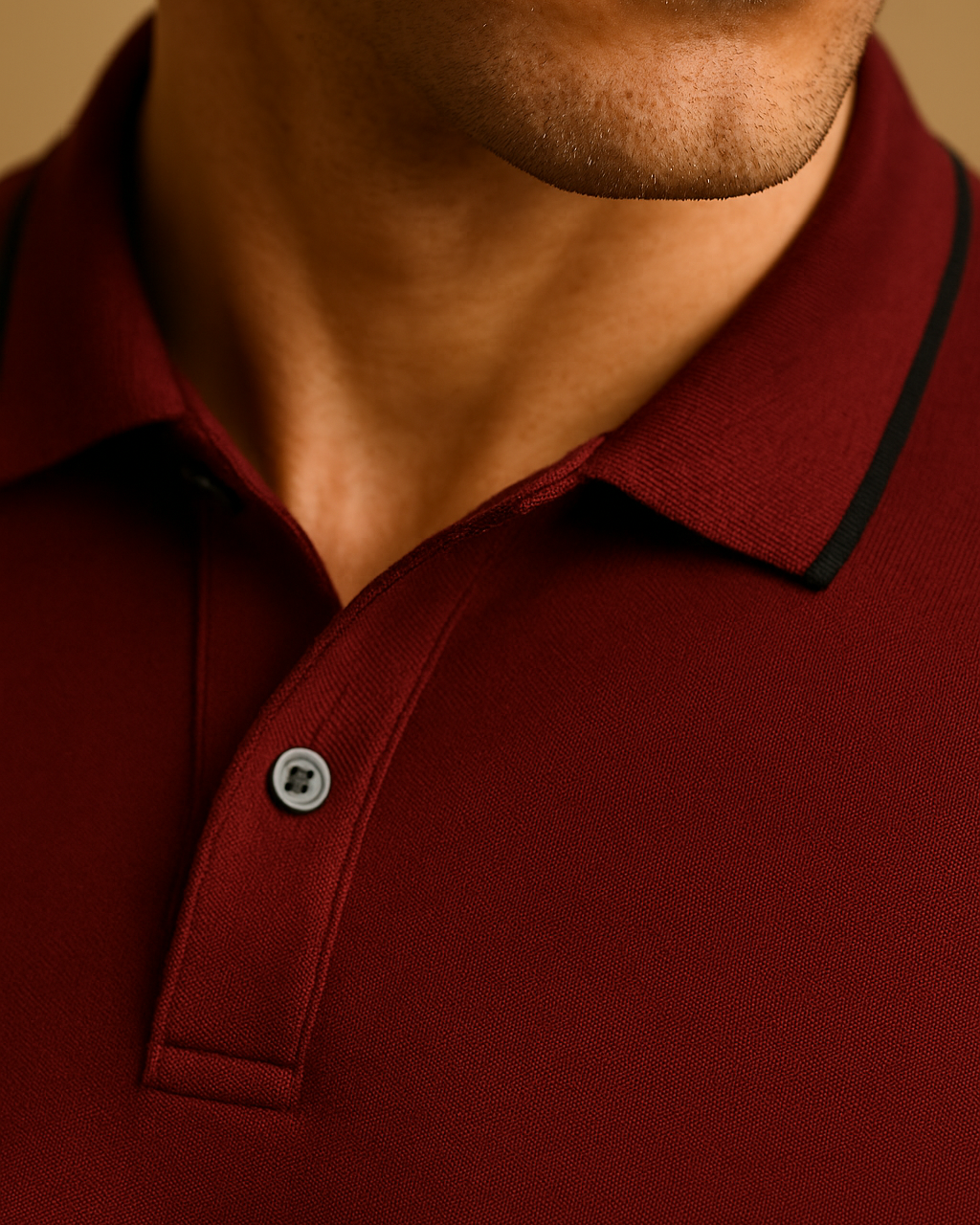 Contoured Regal Red Polo T-Shirt