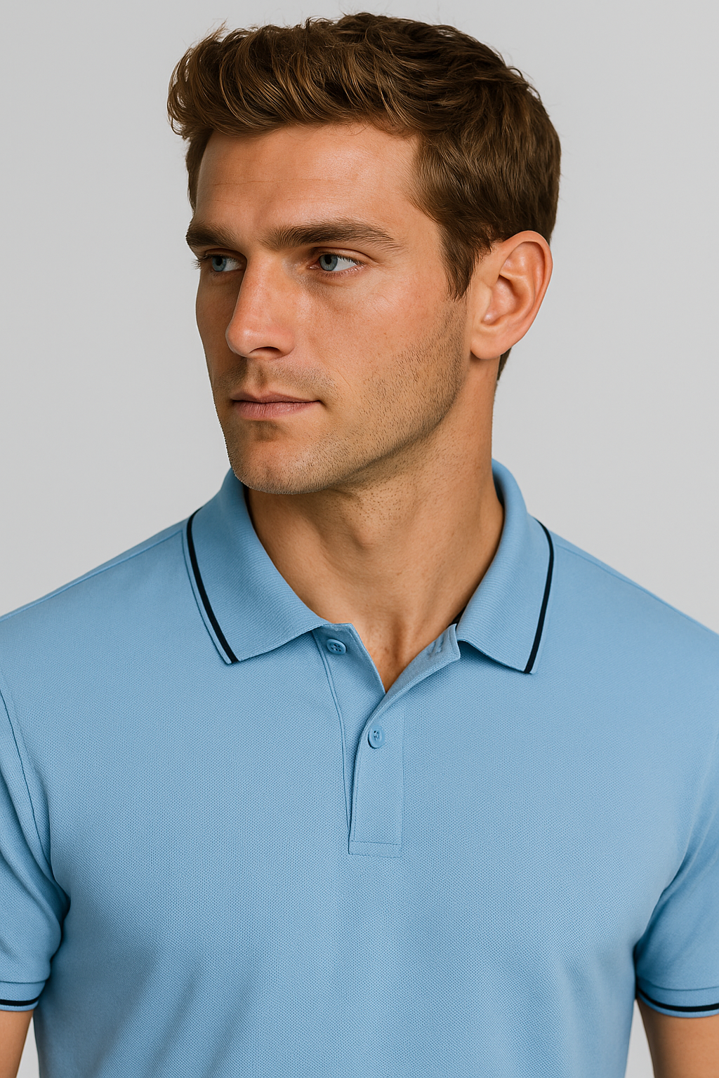 Contoured Polo T-Shirt