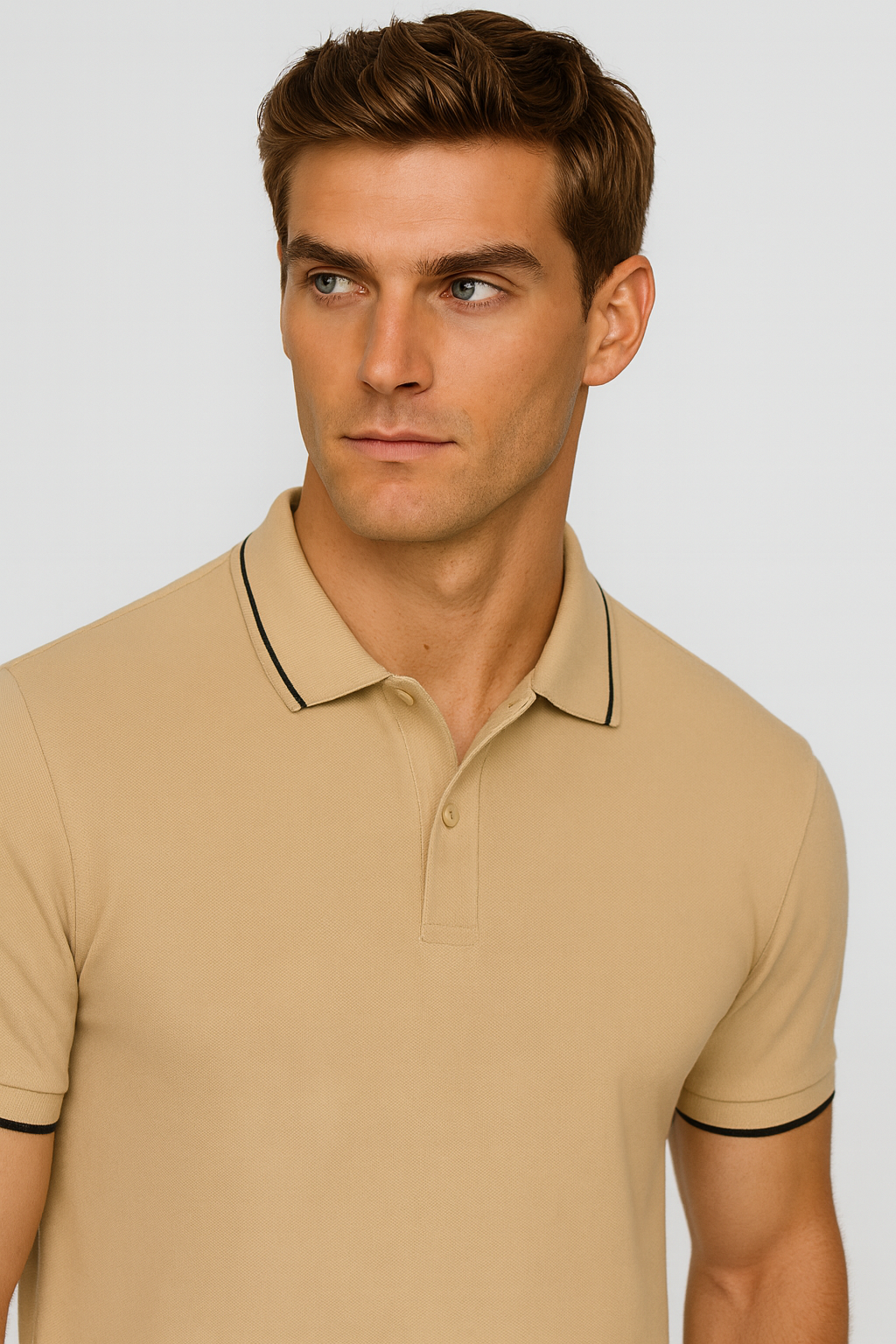 Contoured Polo T-Shirt