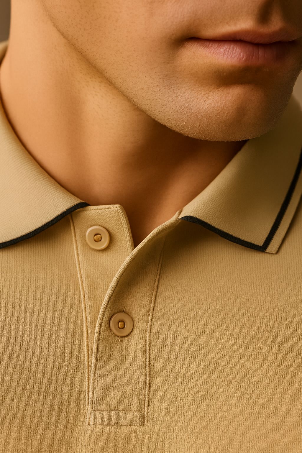 Contoured Polo T-Shirt