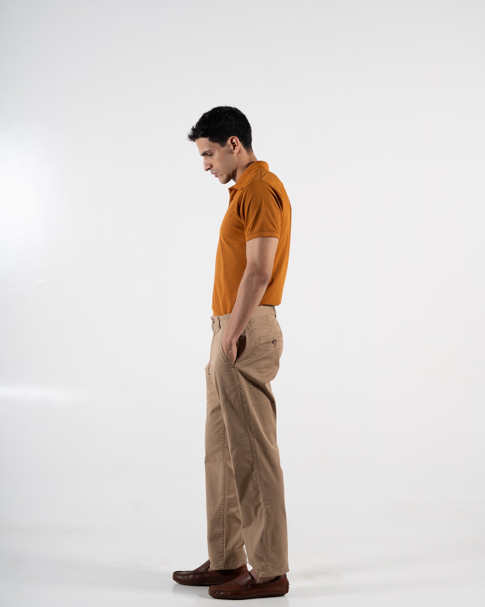 Classic Dune Yellow Polo T-Shirt