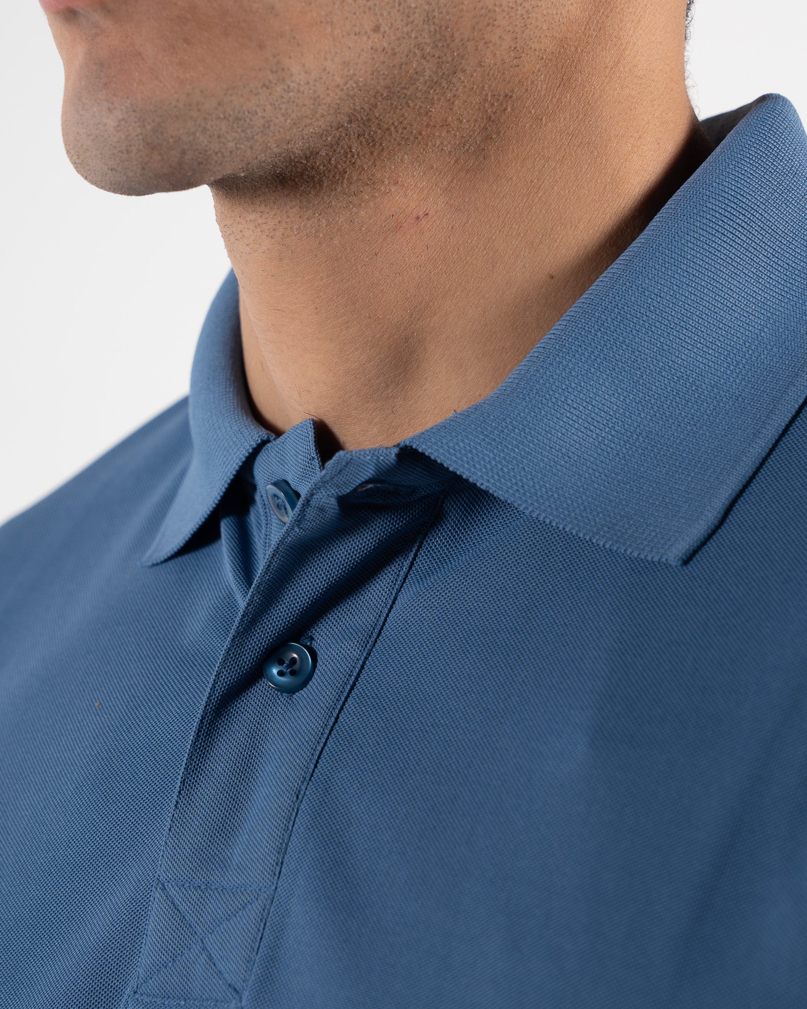 Classic Atlantic Blue Polo T-Shirt