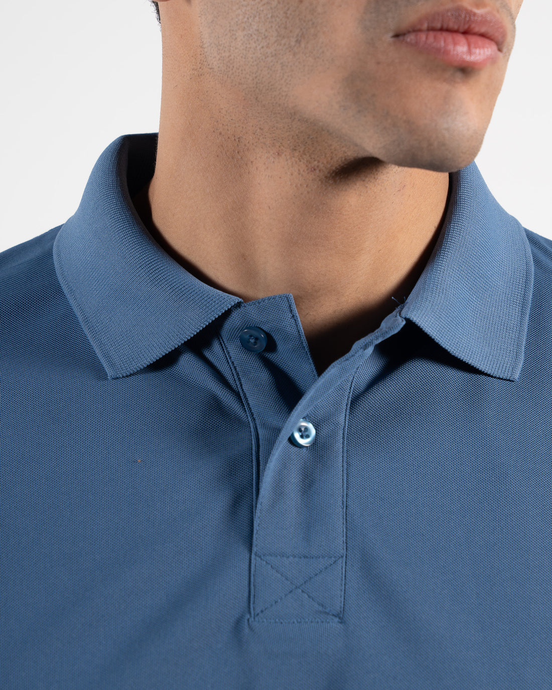 Classic Atlantic Blue Polo T-Shirt