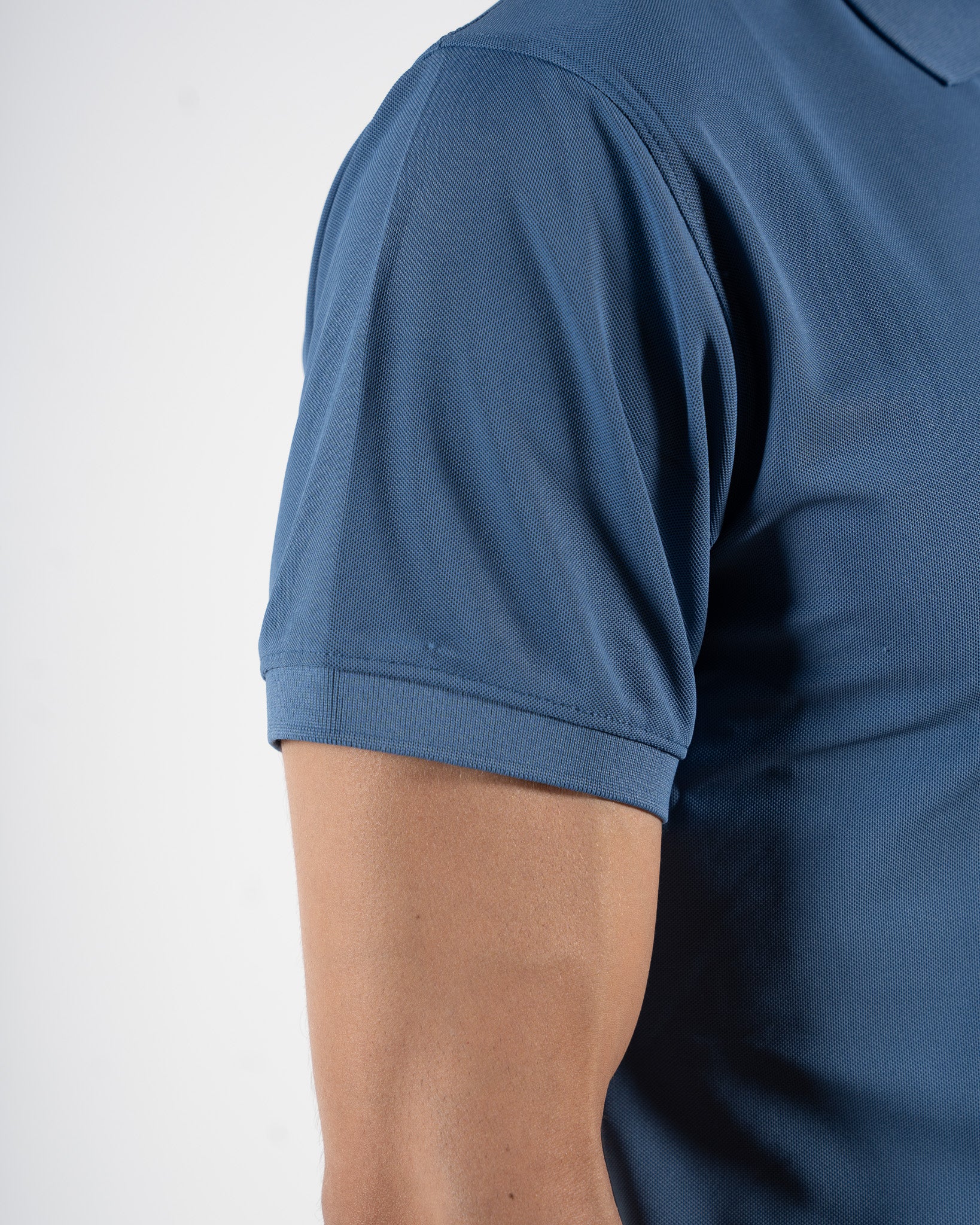 Classic Atlantic Blue Polo T-Shirt