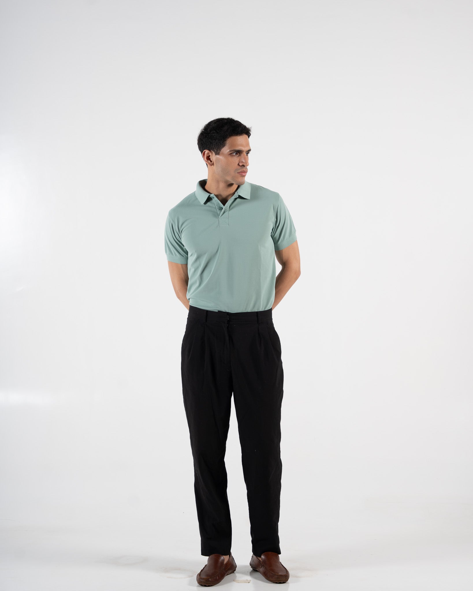 Classic Glacier Green Polo T-Shirt