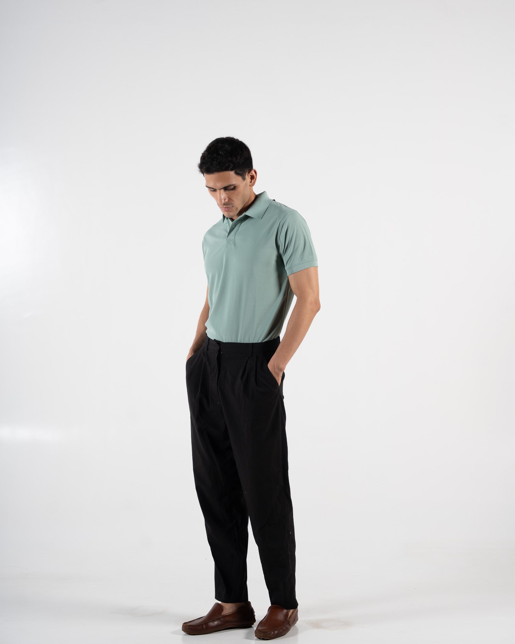 Classic Glacier Green Polo T-Shirt
