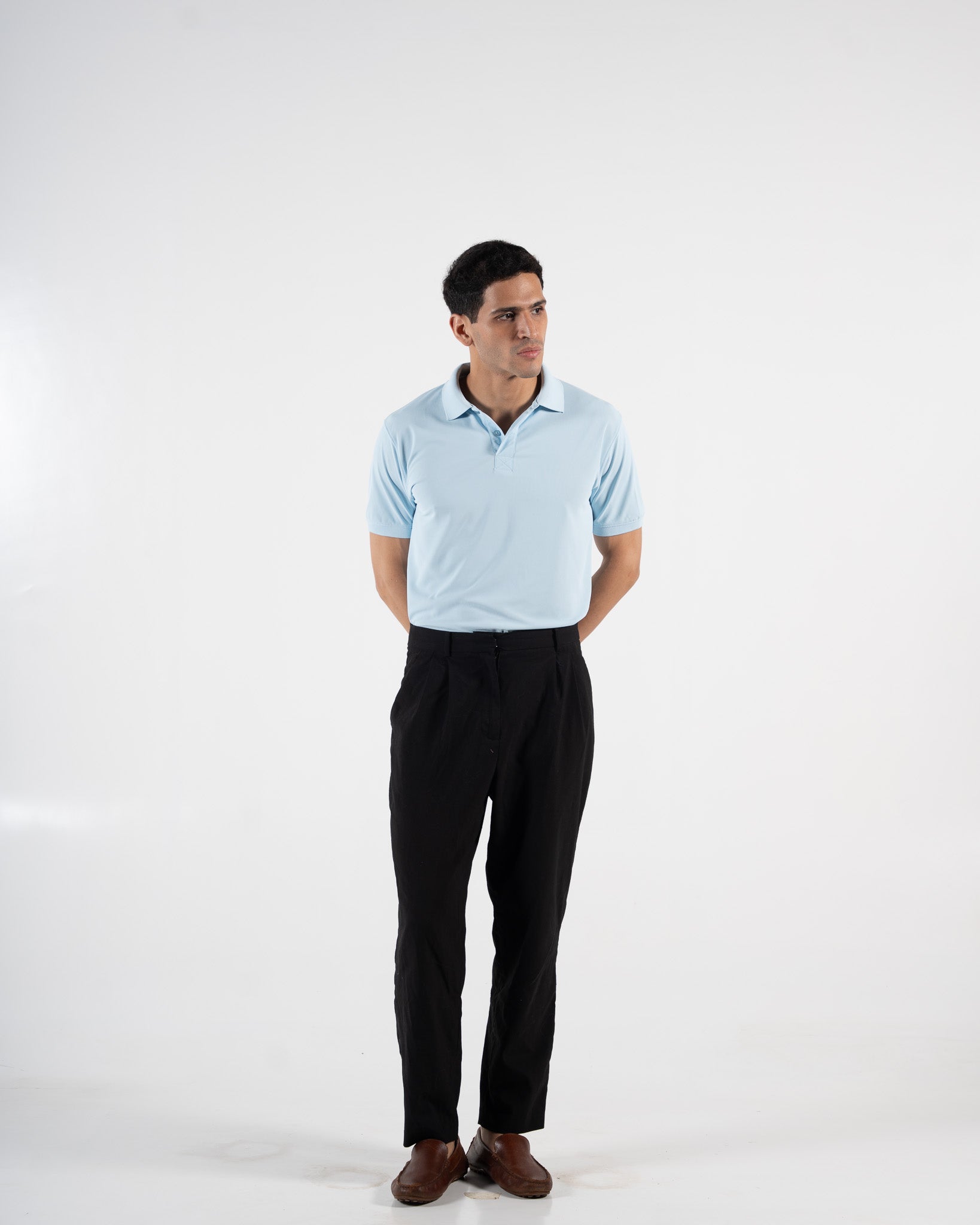 Classic Arctic Blue Polo T-Shirt
