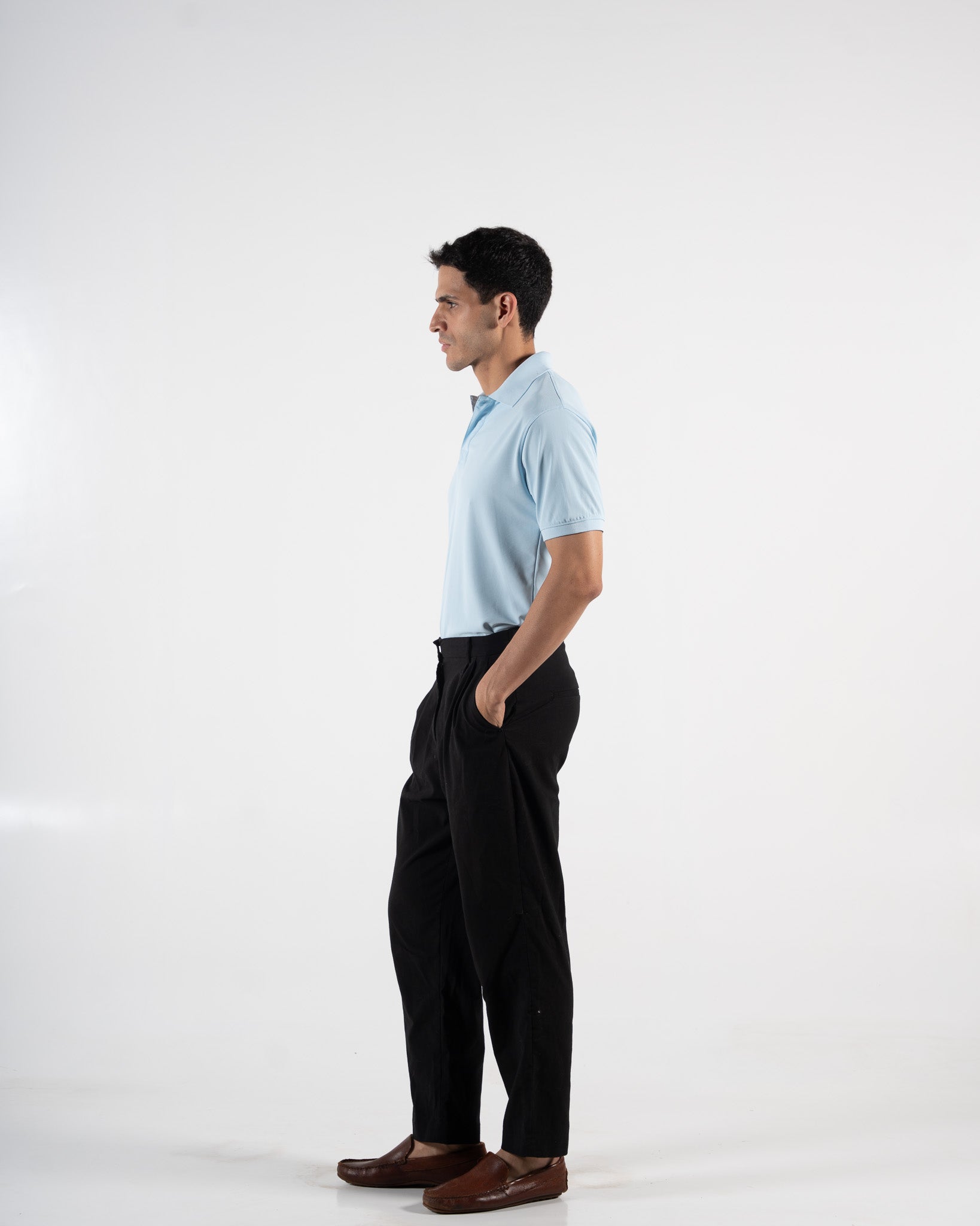 Classic Arctic Blue Polo T-Shirt