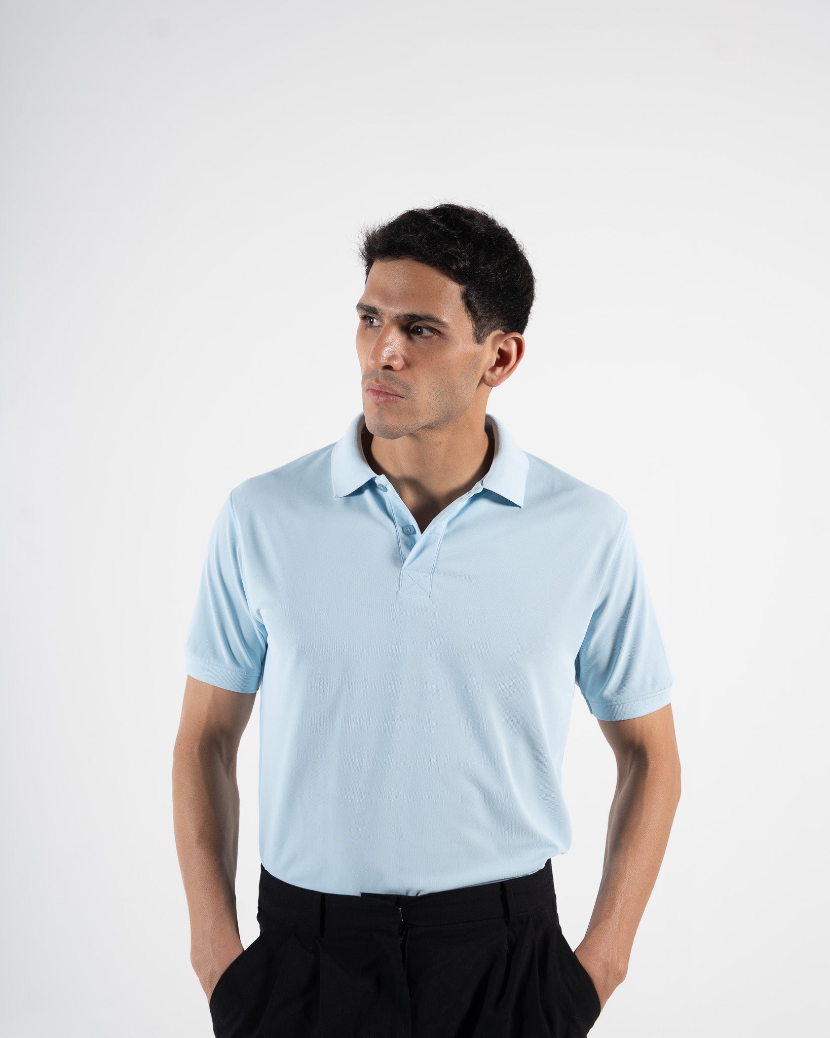 Classic Arctic Blue Polo T-Shirt