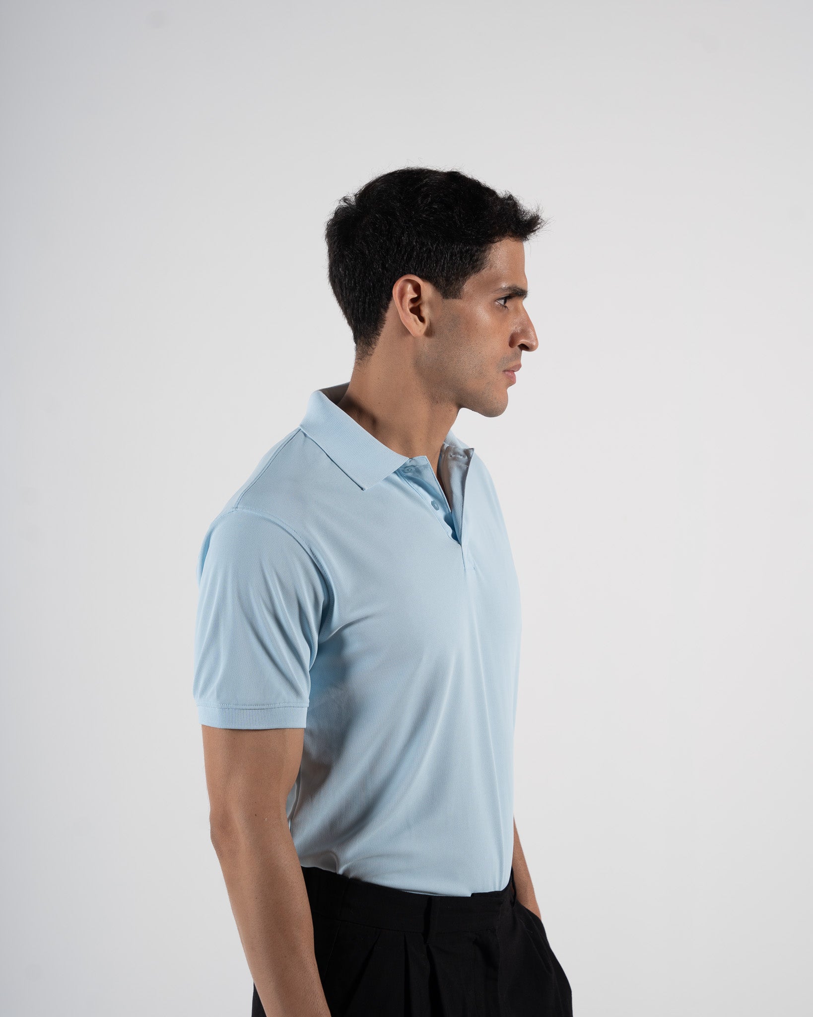 Classic Arctic Blue Polo T-Shirt