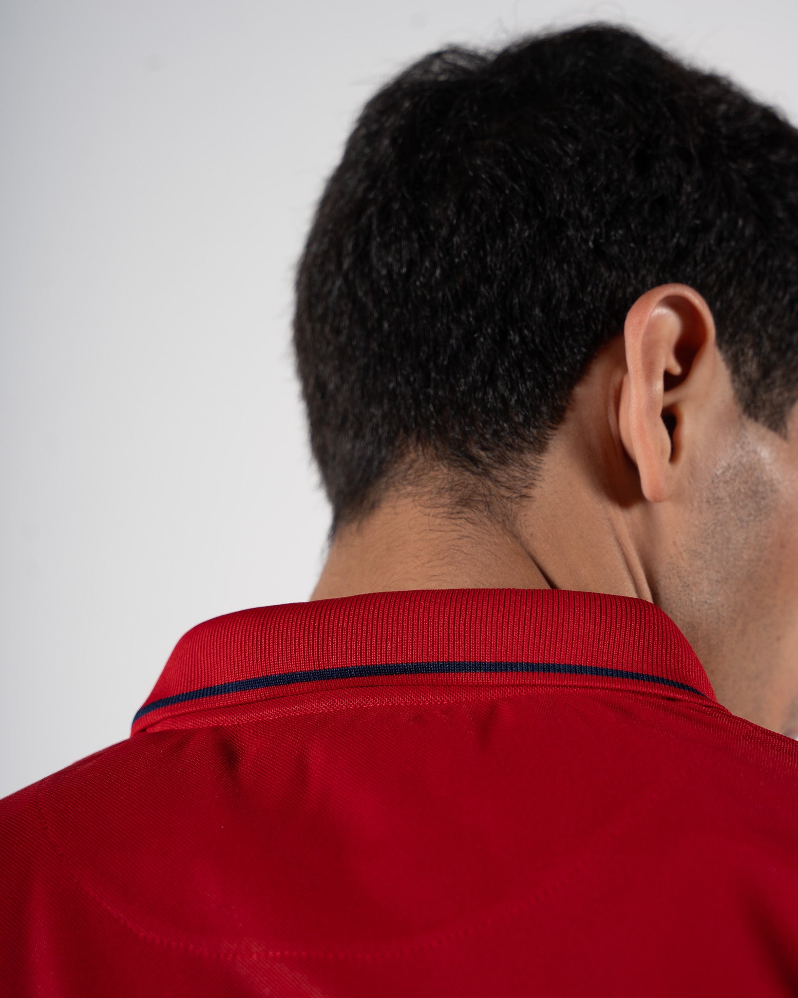 Contoured Estate Red Polo T-Shirt