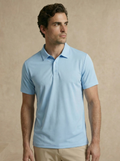 Classic Arctic Blue Polo T-Shirt