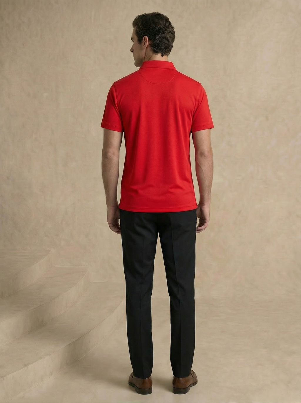 Classic Estate Red Polo T-Shirt