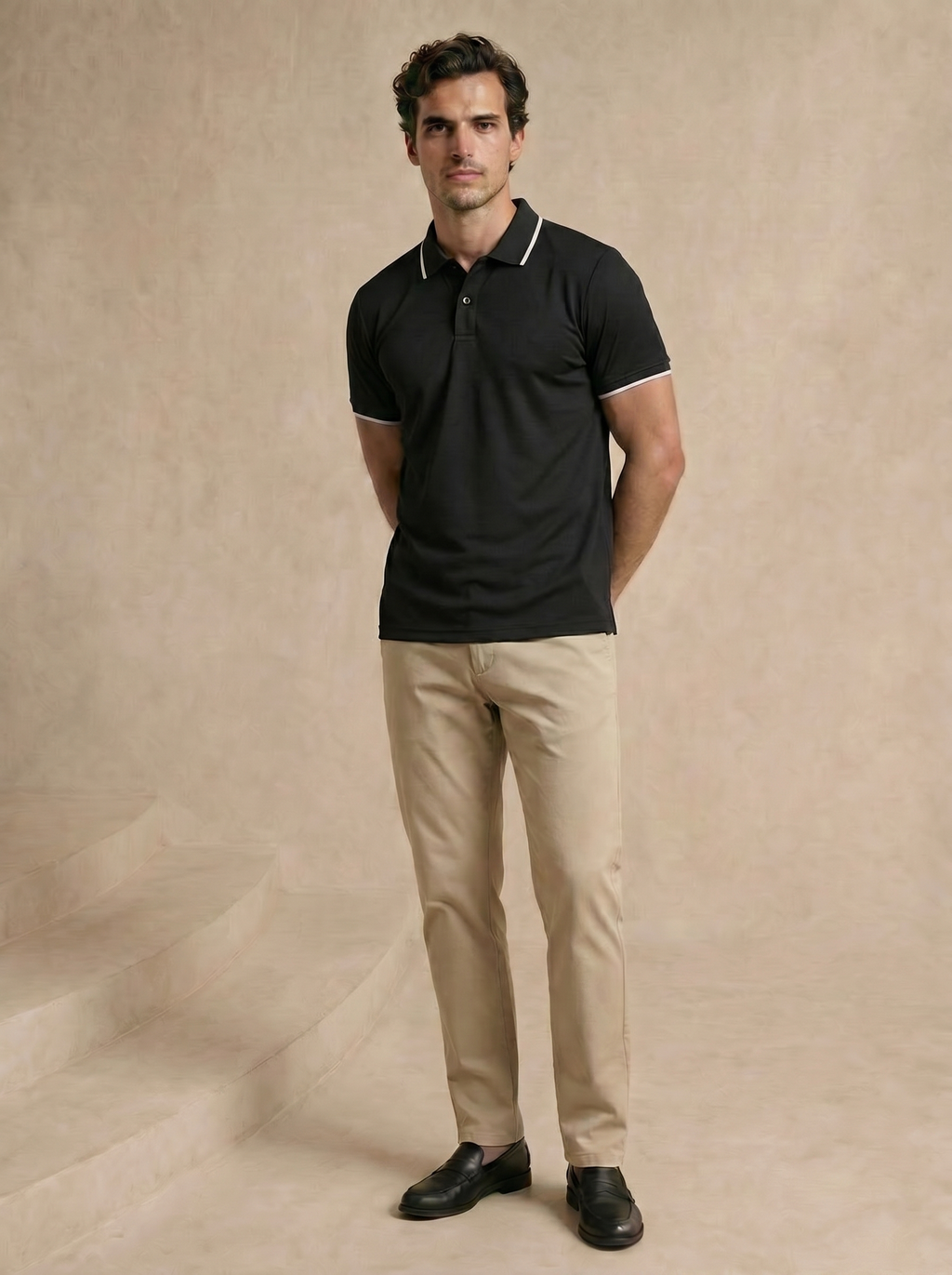 Contoured Polo Tshirt