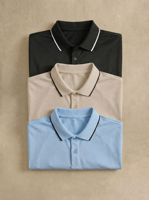Black , Beige , Sky Blue