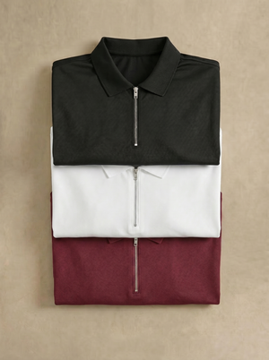 Black , White , Maroon