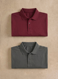 Maroon , Dark Grey