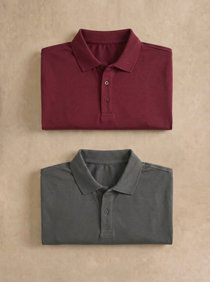 Maroon , Dark Grey
