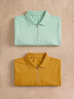 Mint Green , Mustard