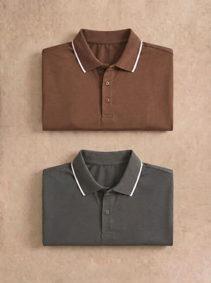 Brown , Dark grey
