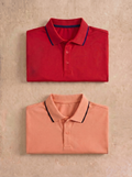 Red , Peach